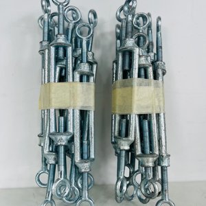 Lote de 20 Tensores de Alambre Galvanizado 4x29 cm - imagen 1