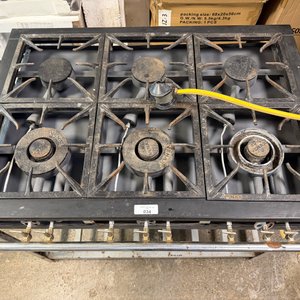 Anafe Industrial de 6 Fuegos Marca Venax con Faltante - imagen 2