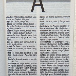 Dos Diccionarios Océano: Sinónimos y Antónimos y Vocabulario Técnico Científico - imagen 3