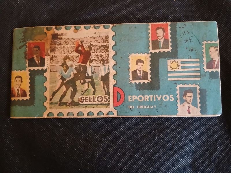 Álbum "Sellos Deportivos del Uruguay" (1953) - Figuras del Fútbol y Otros Deportes