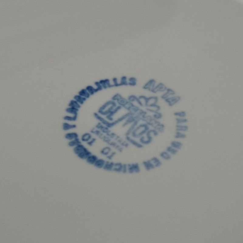 Platos de porcelana Olmos con logo de La Casa Violeta - imagen 3