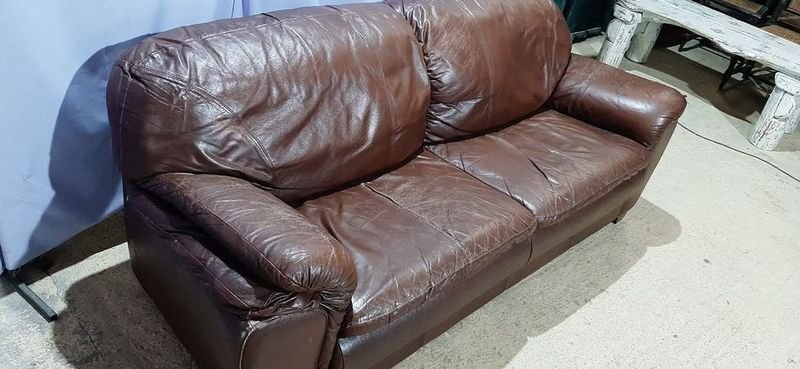 Sillon de Cuero Marrón Chocolate - imagen 3