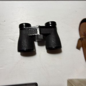 Lámpara Articulada Antigua, Cámara Kodak Instamatic y Binoculares con Estuche - imagen 7