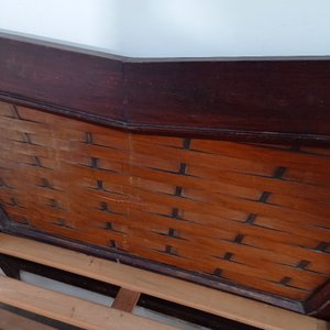 Cama de Una Plaza Estilo Mid Century de Madera - imagen 4