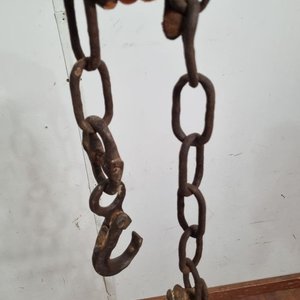 Cadena de Hierro Macizo para Trabajos Pesados con Gancho - 2.90m - imagen 3