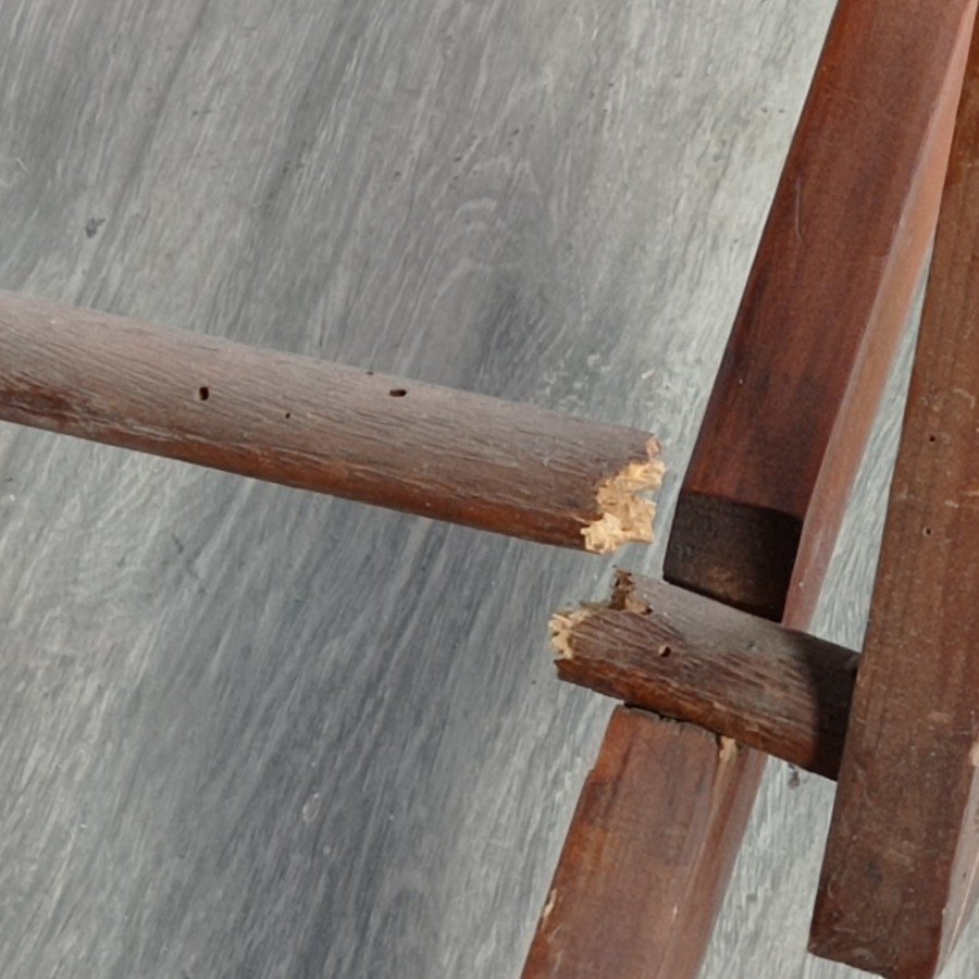 Reposeras plegables de madera y lona en venta - imagen 5