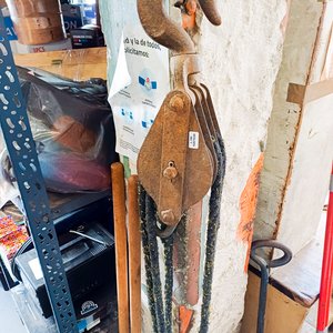 Juego de Poleas con Cuerda para Carga - imagen 1