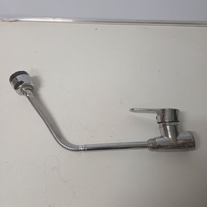 Grifería Monocomando Flexible para Cocina Cromada - imagen 1