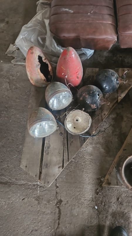 Lote de Faroles Antiguos para Restaurar