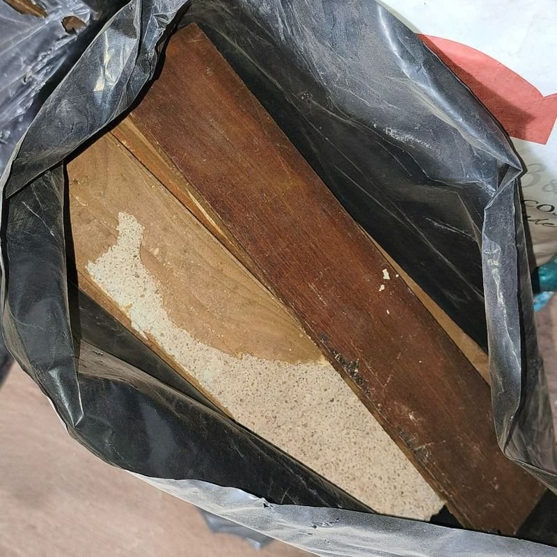 Gran cantidad de parquet de lapacho para decoración - imagen 9