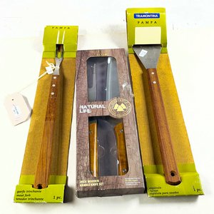 Lote siguiente: Set de Utensilios para Parrilla Tramontina y Pampa