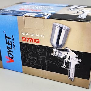 Pistola para Pintar Voylet S770G Aerógrafo Tacho Aluminio - imagen 1