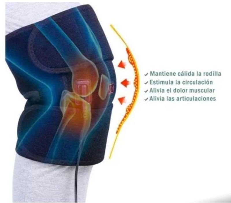 Vendas de calor para la rodilla con conexión USB - imagen 2