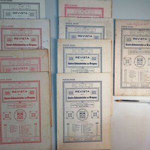 9 Revistas Centro Coleccionistas del Uruguay (1928-1933) con Publicidad de Época - imagen 1