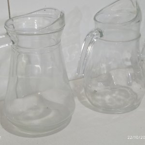 Juego de 4 jarras de vidrio transparentes - imagen 3