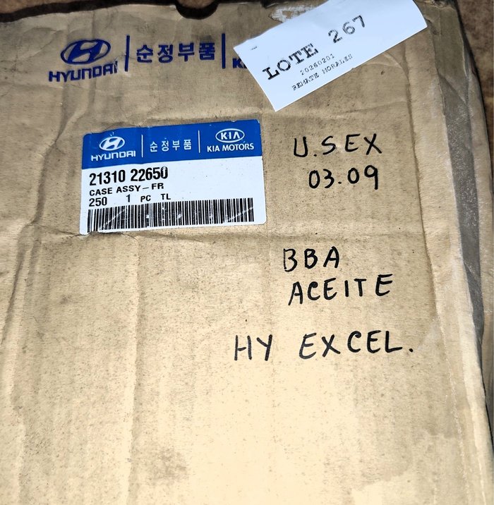 Bomba de aceite para Hyundai Excel - Repuesto original - imagen 5