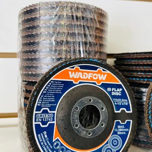 36 Discos Abrasivos Flap Wadfow 60 y 80 Grits - imagen 3