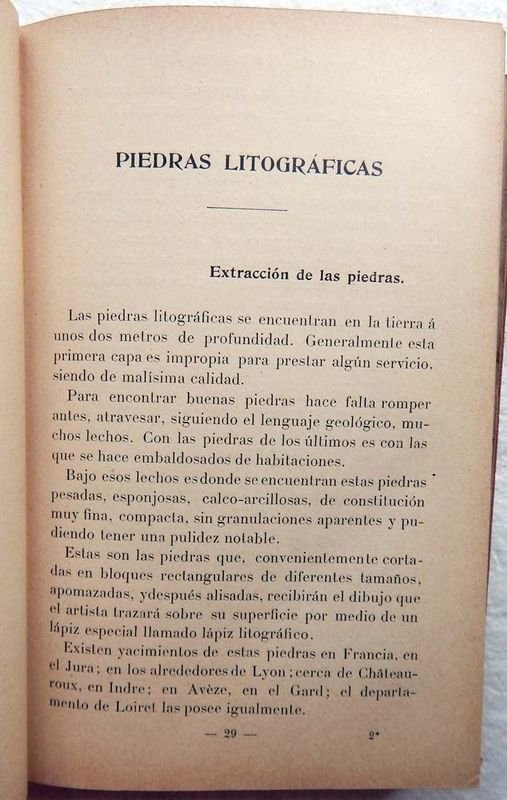 Libro antiguo de arte litográfico, Tratado Completo Del Arte Litográfico - imagen 4