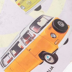 Chapa Litografiada VW Combi "Samba Bus" y "Westfalia" 40x30cm - imagen 2