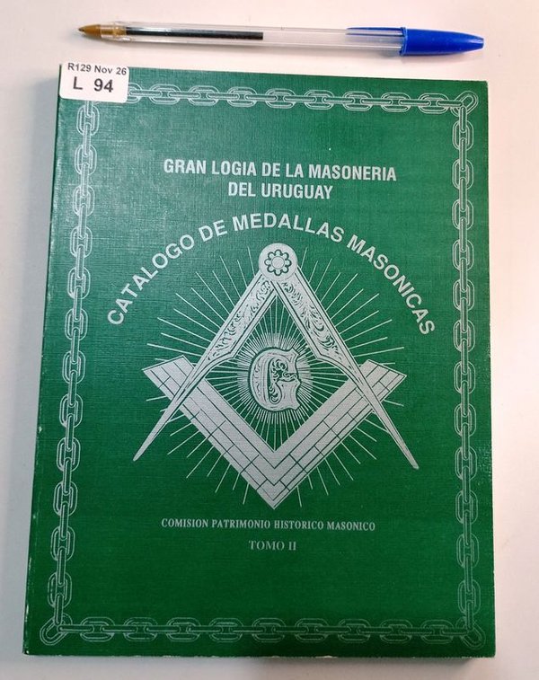 Catálogo de Medallas Masónicas Tomo II - Pedro D. Lozano Nell (1992) - imagen 1