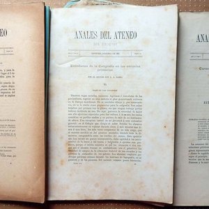 Lote de 3 Revistas Anales Del Ateneo Del Uruguay (Nros. 23, 40 y 50) - imagen 2
