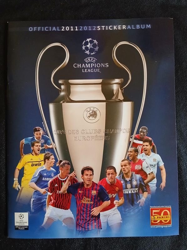 Álbum de Figuritas Panini UEFA Champions League 2011-2012 Completo