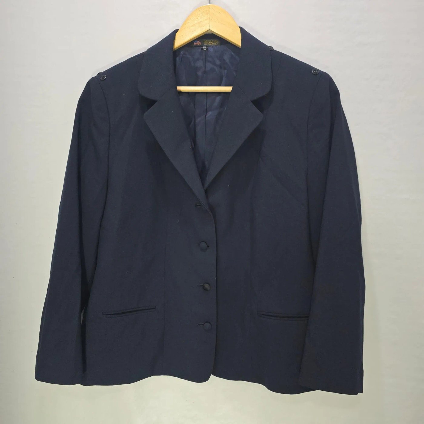 Saco Uniforme Talle 16 The Salvation Army Azul Marino