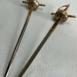 Dos Abrecartas Estilo Espada Española Antigua - imagen 2