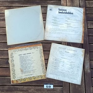 Cuatro discos de vinilo de larga duración: ¨El Sueño de un Vals¨ - ¨Valse Inolvidables¨ - ¨Cuentos y Rondas Infantiles Vol. I¨ - ¨Héctor Gagliardi¨ - imagen 2