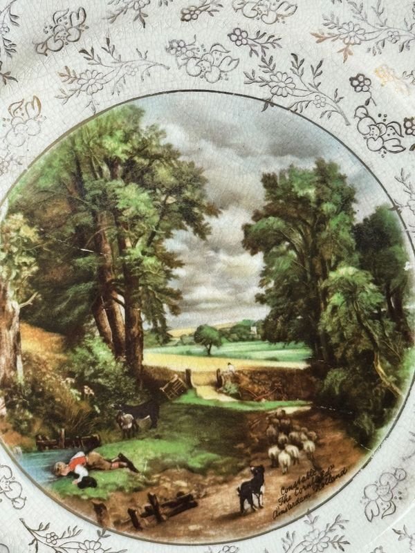 Platos de porcelana antiguos de diferentes orígenes - imagen 6