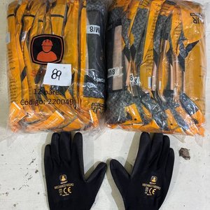Lote siguiente: 24 Pares de Guantes de Trabajo Talle 8