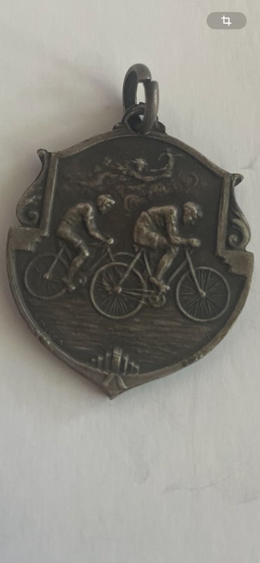 Medalla Plateada Club Atlético Peñarol Colonia Ciclismo - imagen 1