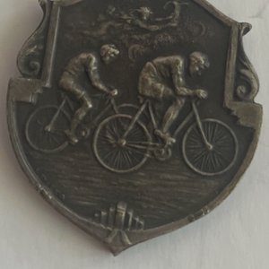 Medalla Plateada Club Atlético Peñarol Colonia Ciclismo - imagen 1