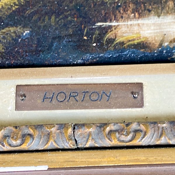 Pintura de paisaje firmada por Horton - imagen 5