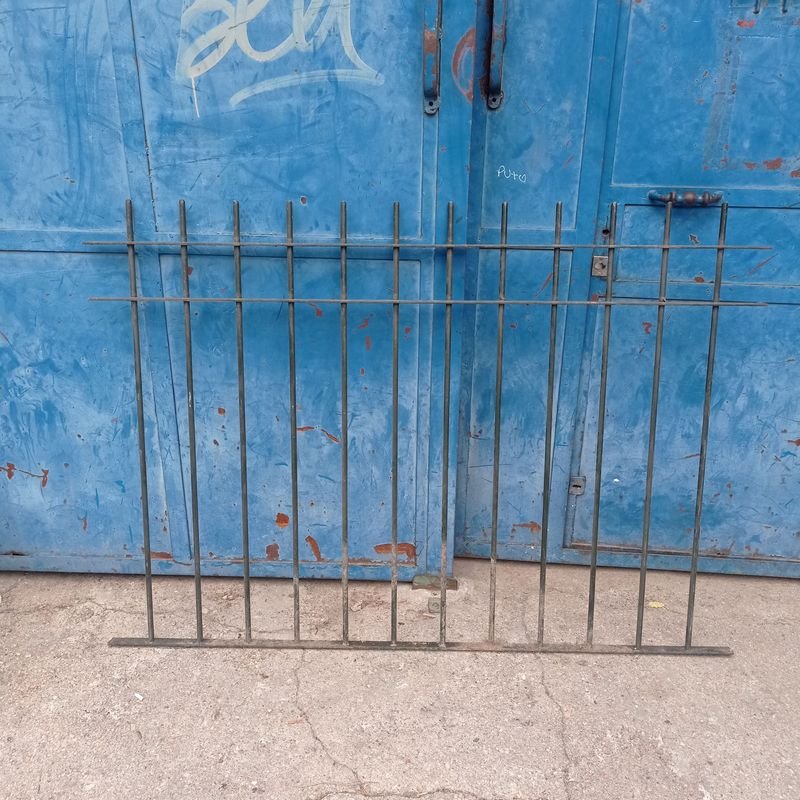Tres tramos de reja en varilla de 14mm para jardín - imagen 3