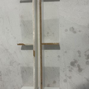 Par de Estantes Blancos de Madera/MDF - imagen 2