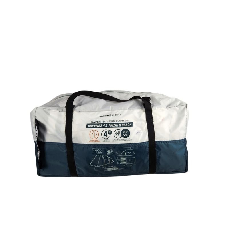 Carpa Quechua Arpenaz 4.1 Fresh & Black para 4 personas