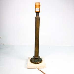 Lámpara de Sobremesa Vintage en Bronce y Mármol - imagen 2
