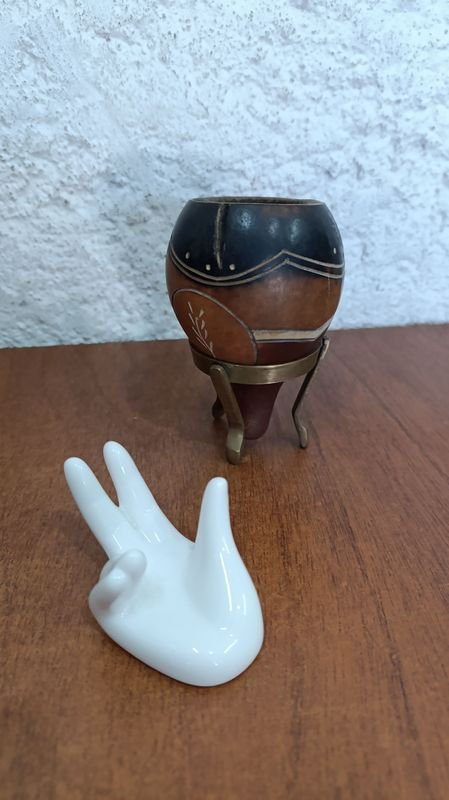 Mate con soporte y cerámica - imagen 2