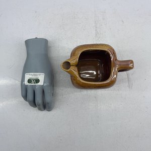Jarra de Loza Marrón con Publicidad de Whisky Sandy Mac - imagen 3