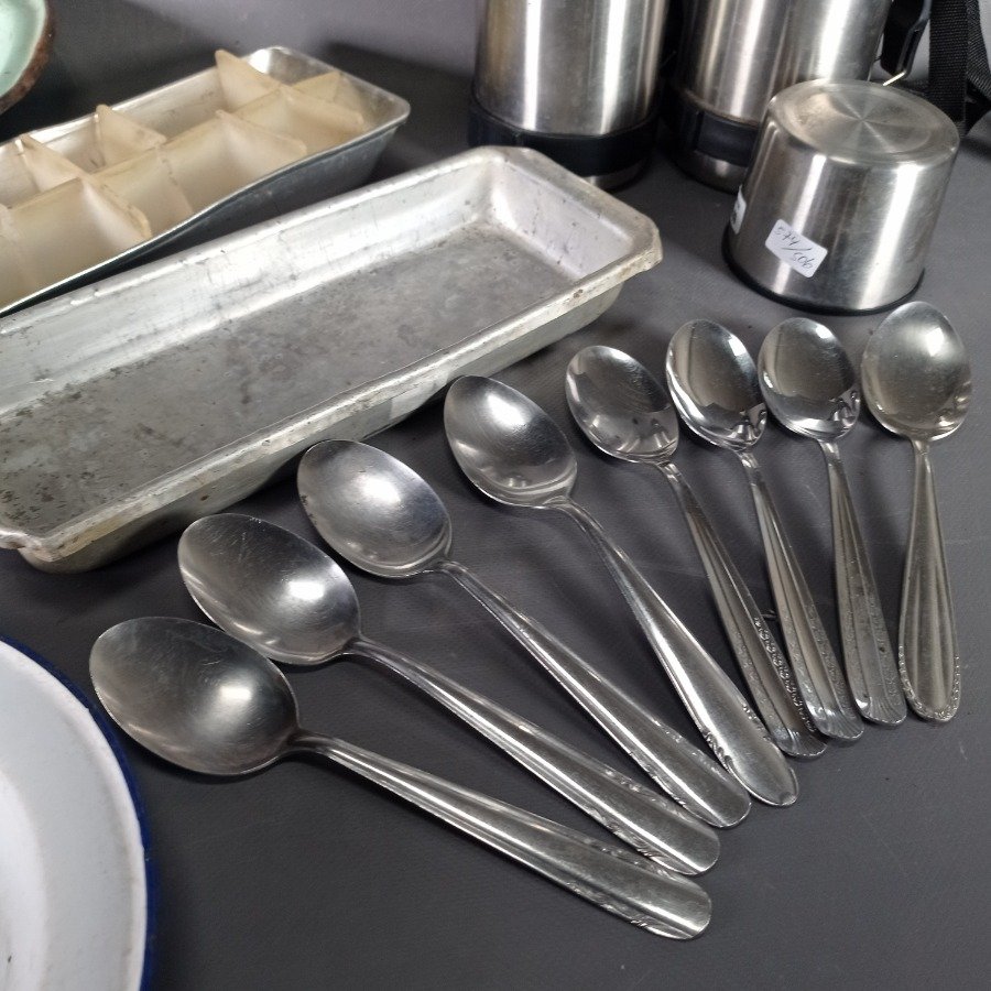 Colección de Utensilios de Cocina y Termos de Acero Inoxidable - imagen 3