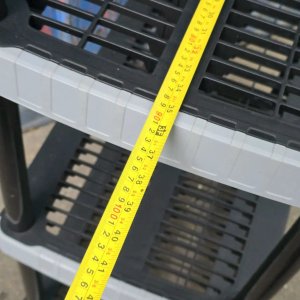 Estantería Rimax Plástica Negra de 5 Niveles Ventilada - imagen 4