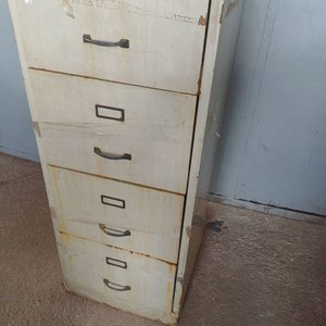 Fichero Metálico Beige de 4 Cajones con Manijas - imagen 6