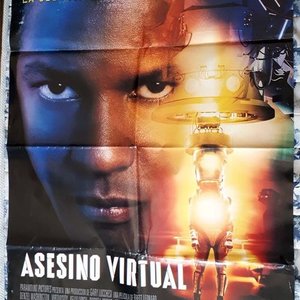 Poster Original "Asesino Virtual" (Virtuosity) con Denzel Washington - 1995 - imagen 1