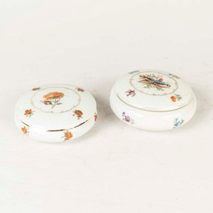Lote siguiente: Set de 2 Alhajeros Schumann Bavaria con Decoración Floral