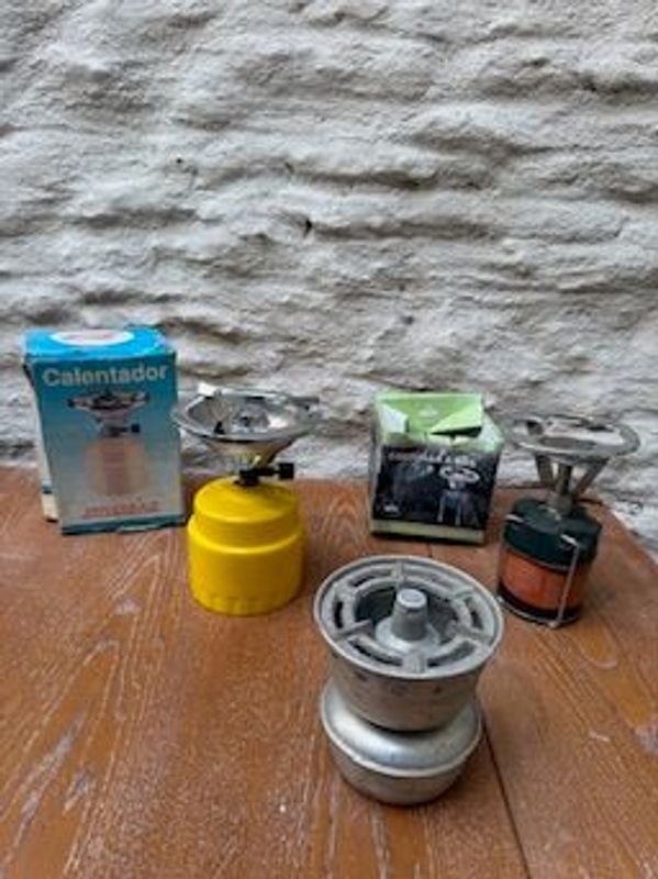 Lote de cocinillas de camping a gas butano y queroseno - imagen 3