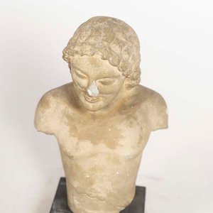 Busto Griego Estilo Museo de la Acrópolis - imagen 2