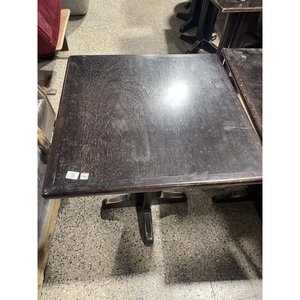 Par de Mesas Bar Cuadradas de Madera Delfino Álvarez - imagen 2