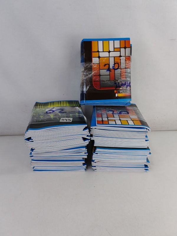 Lote siguiente: Cuadernos Rayados de 36 Hojas, Paquetes de 20 Unidades