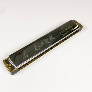 Armónica de Metal LARK Octave Harmonica con Caja - imagen 3